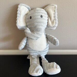 White elephant plush doll